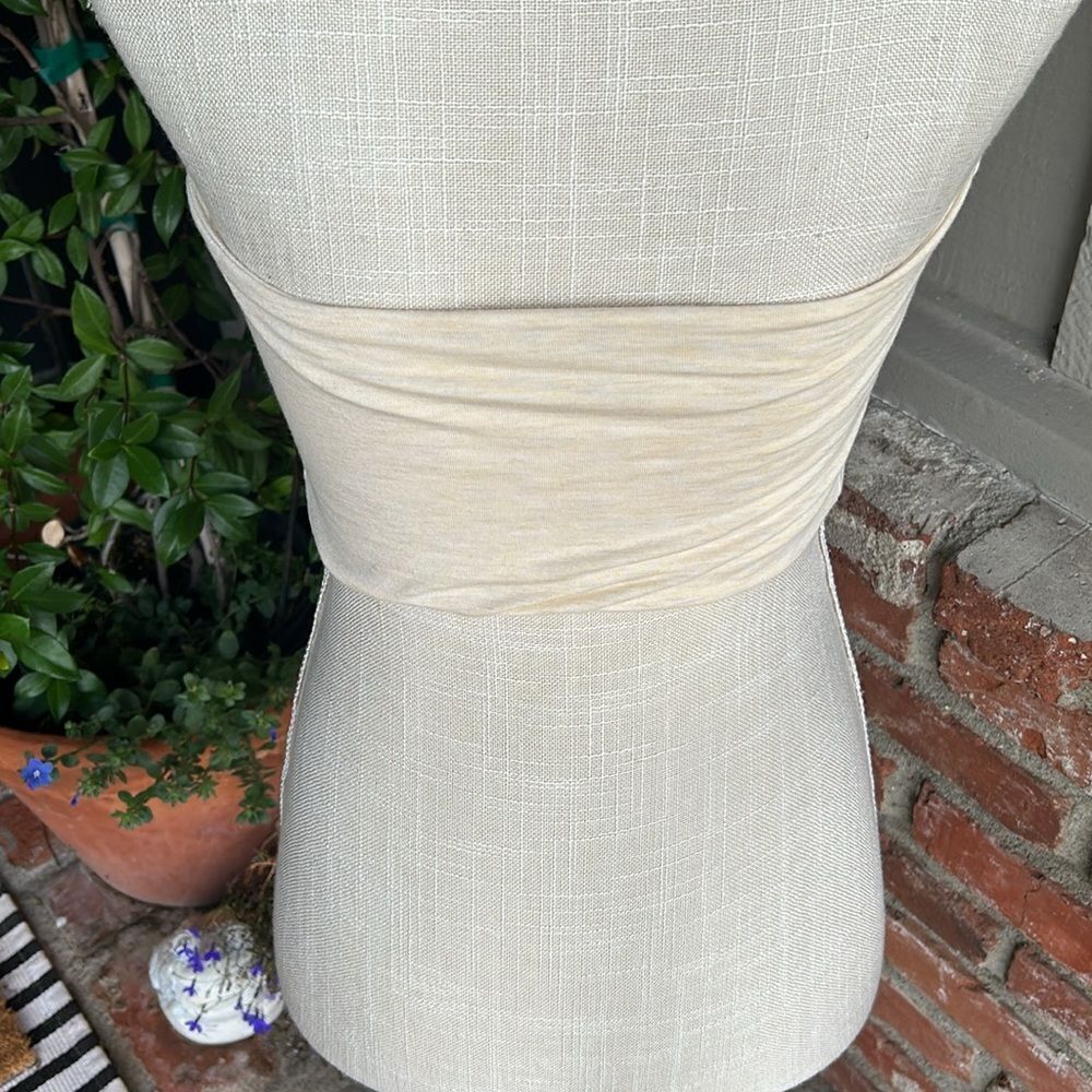 NWT Free People FP Intimately Essential Bandeau Brami in Ivory Cream Size: M - Picture 5 of 7
